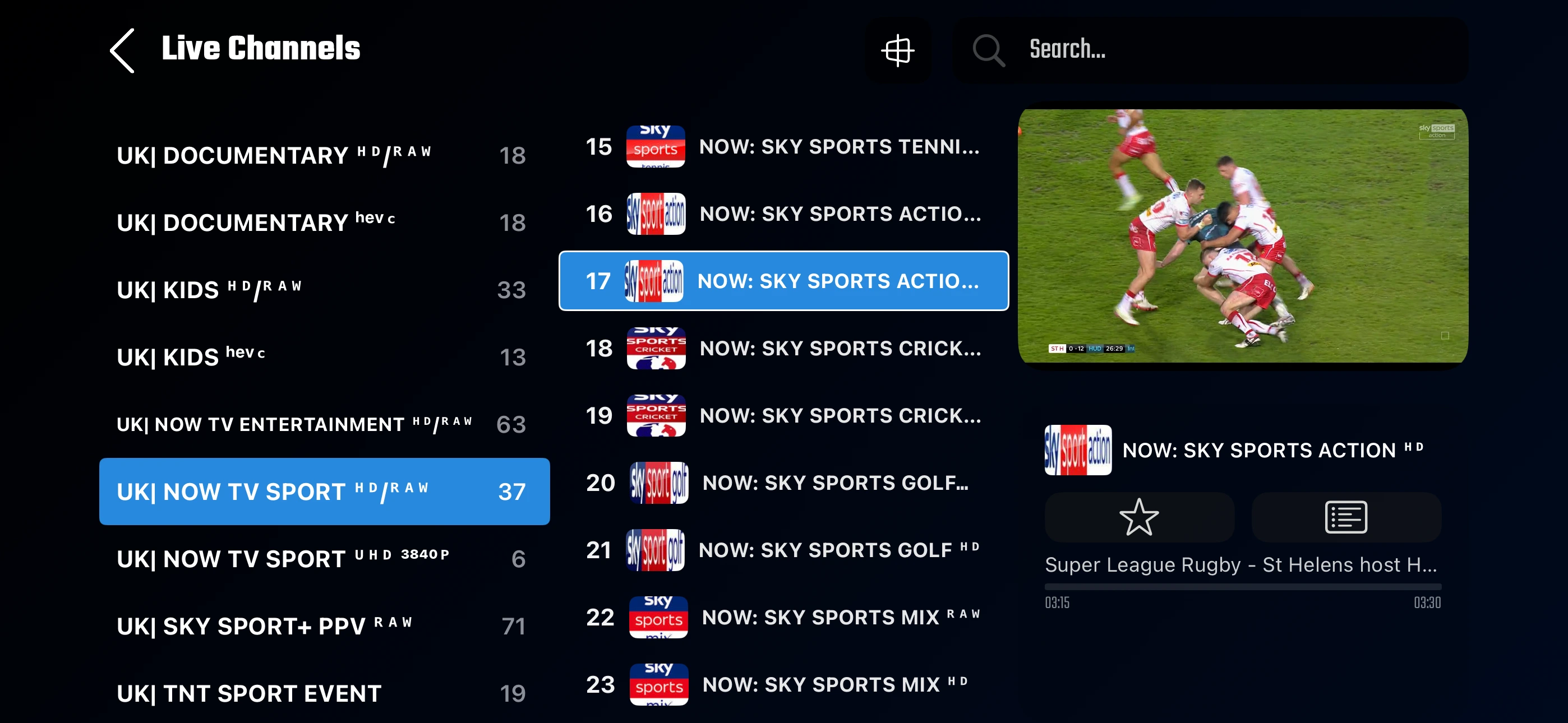 IPTV app performance on Firestick