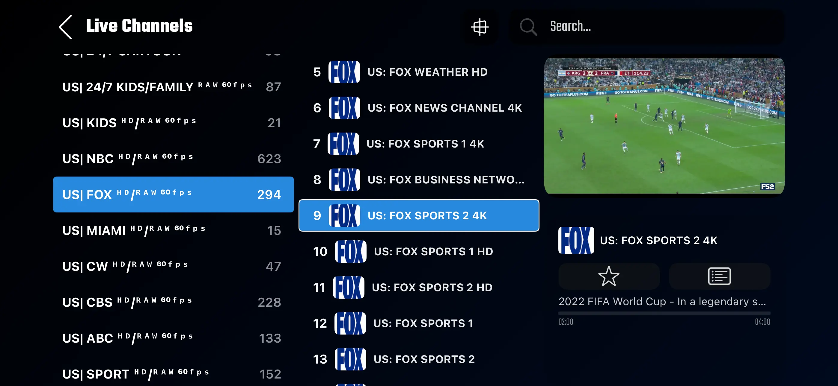 IPTV apps comparison on Fire TV Stick